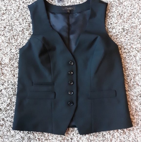 The Limited Jackets & Blazers - Final!!! Black Vest by The Limited Collection Size S NWT
